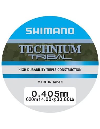 Shimano Mainline Linea Technium Tribal 620m 0.405mm 14kg camou
