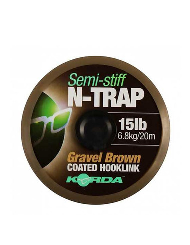 Korda  N-Trap Semi Stiff Gravel 15lb Brown