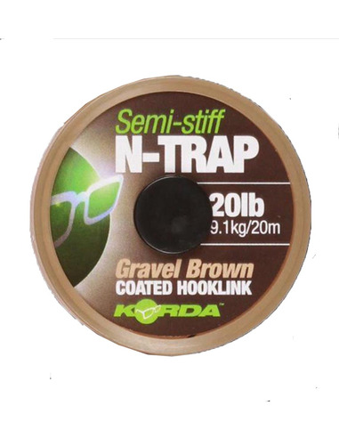 Korda N-Trap Semi Stiff Gravel 20lb Brown