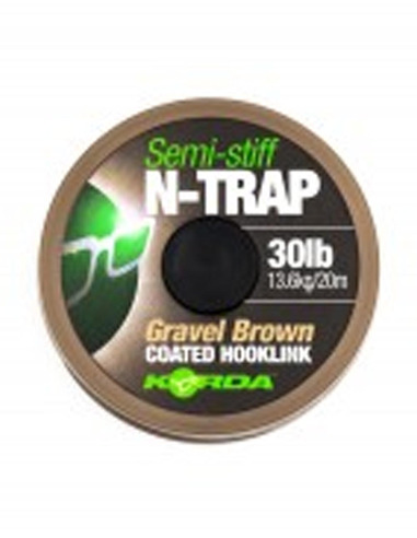 Korda N-Trap Semi Stiff Gravel 30lb Brown