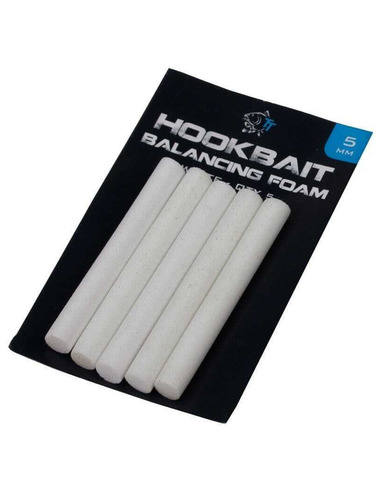 Nash Hookbait Balancing Foam White 7mm