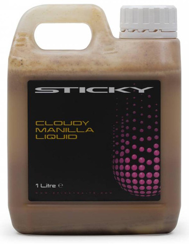Sticky Baits Cloudy Manilla Liquid 1ltr