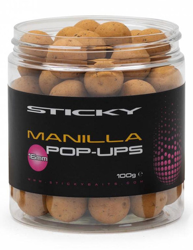 Sticky Baits Manilla Pop-Ups 16mm 100gr