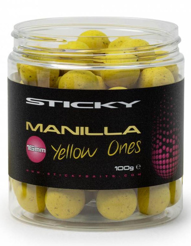 Sticky Baits Manilla Yellow Ones 16mm 100gr