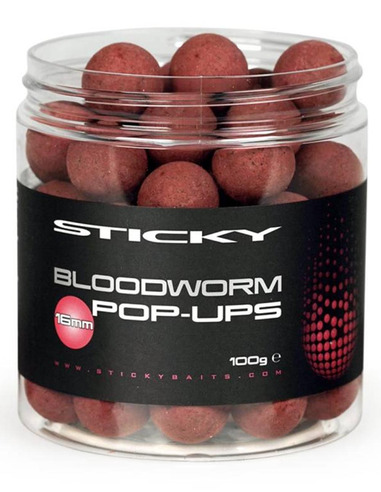 Sticky Baits Bloodworm Pop Ups 12mm 100gr