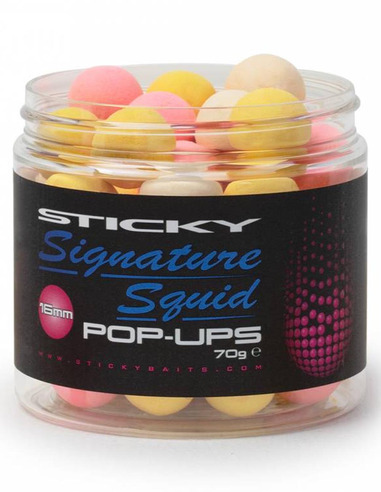 Sticky Baits Signature Pop Up Squid 16mm 70gr
