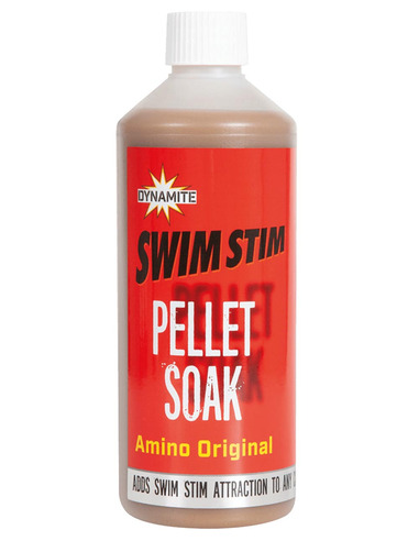 Dynamite Baits Swim Stim Pellets Soak Red Krill 500ml