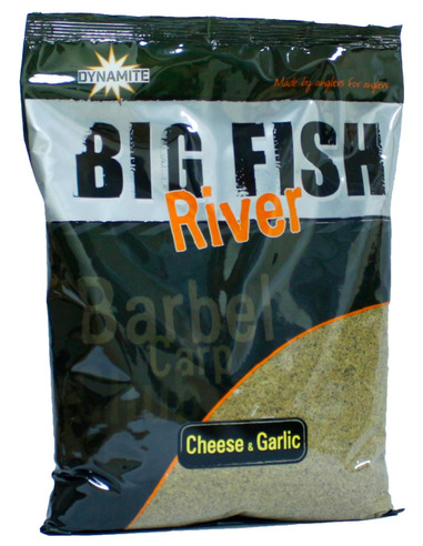 Dynamite Baits Big Fish River Groundbait Cheese & Garlic 1,8kg