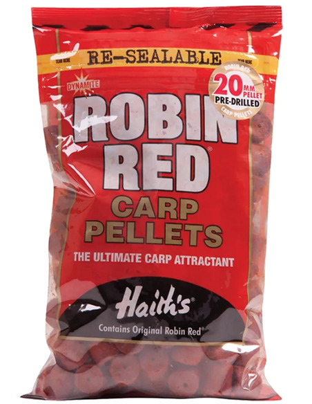 Dynamite Baits Robin Red Carp Pellets 20mm 900g