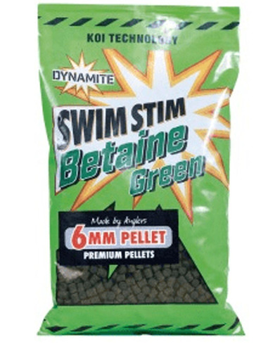 Dynamite Baits Swim Stim Carp Pellets Betaine Green 6mm 900gr
