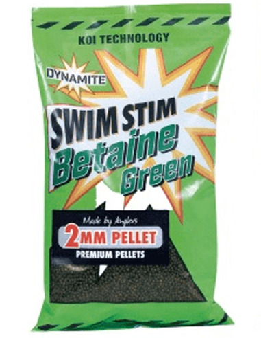 Dynamite Baits Swim Stim Betaine Green Pellets 2mm 900gr