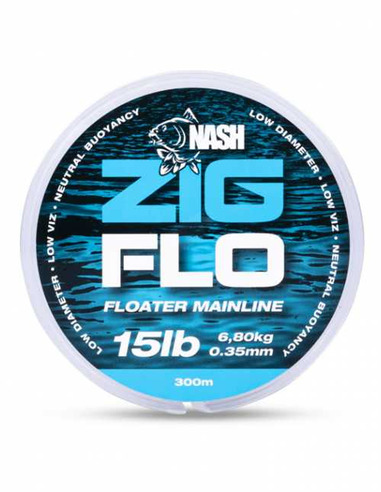 Nash Zig Flo 12lb 0.30mm 300m