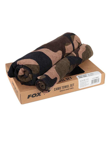 Fox Camo Beach Hand Towel Box Set
