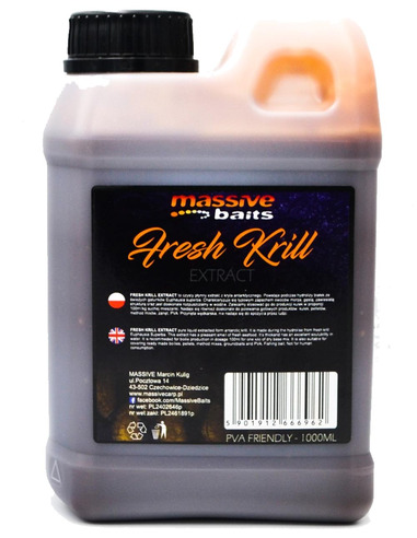 Massive Baits Fresh Krill Extract 1ltr