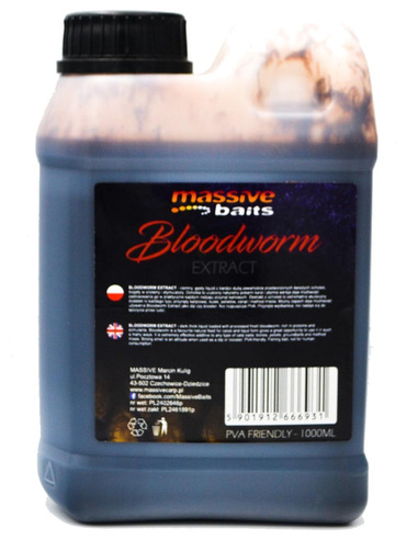 Massive Baits Bloodworm Extract 1ltr