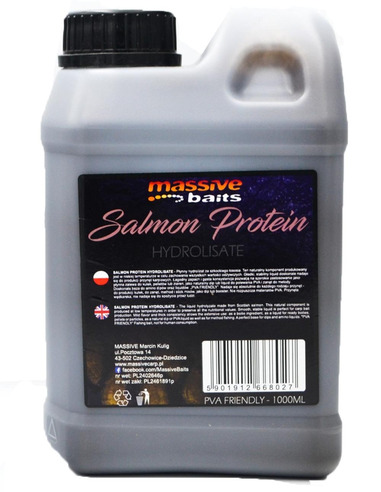Massive Baits Salmon Protein Hydrolisate Liquid 1ltr