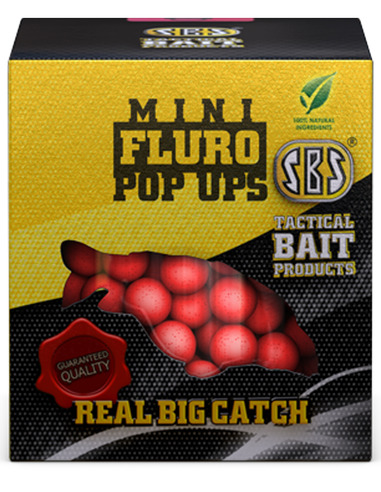 SBS Mini Fluro Pop Ups Squid & Octopus 8mm 20gr