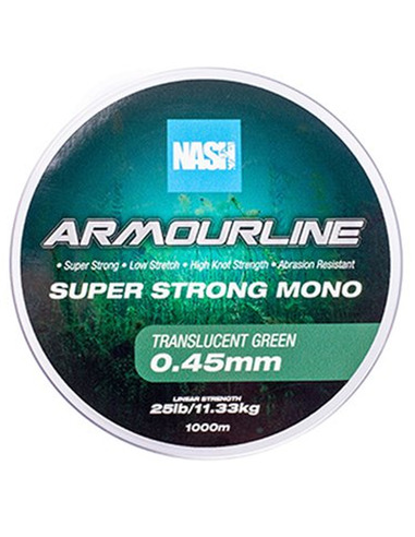 Nash Armourline Mono Green 20lb 0.40mm 1000m