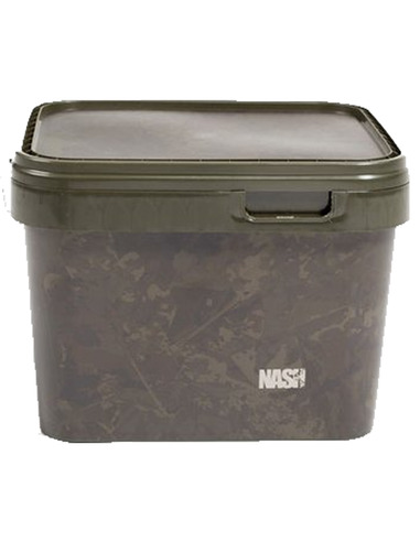 Nash Spot On Rectangular Bucket Camo 17ltr