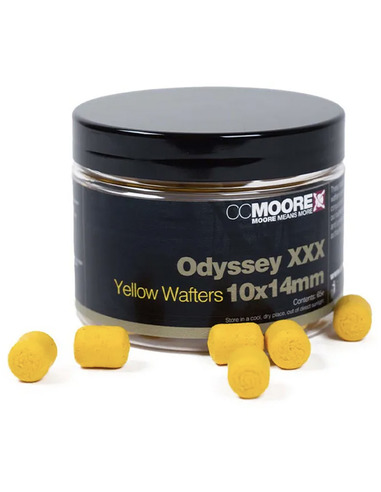 CC Moore Odyssey XXX Yellow Dumbell Wafters 10x14mm