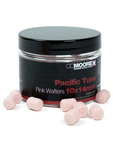 CC Moore Pacific Tuna Pink Dumbell Wafters 10X14mm