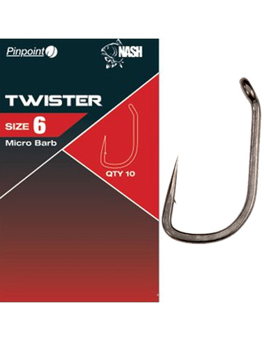 Nash Twister Micro Barbed Size 2