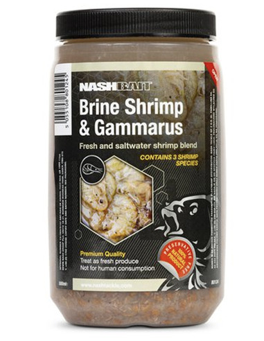 Nash Brine Shrimp & Gammarus 500ml