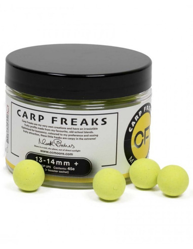 CC Moore Carp Freaks Yellow Pop Ups 13 - 14mm