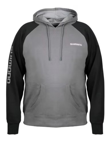 Shimano Wear Pull Over Hoodie Grey (Size 2XL)