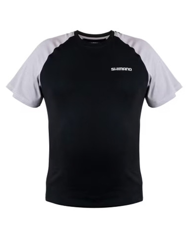 Shimano Wear Short Sleeve T-Shirt Black (Size M)