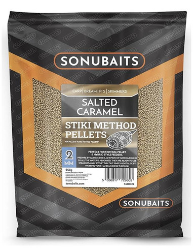 Sonubaits Stiki Method Pellets Salted Caramel 2mm 650g