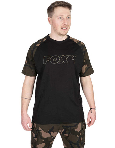 Fox Black Camo Outline T (Size XL)