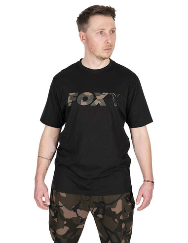 Fox Black Camo Logo T (Size S)