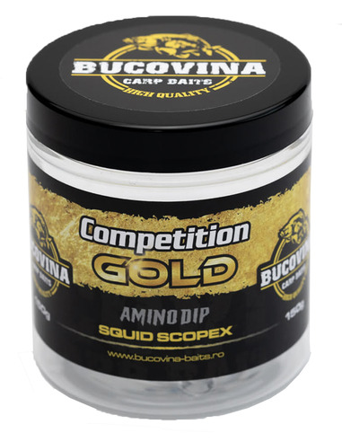 Bucovina Baits Gold Amino Dip Squid Scopex 150gr