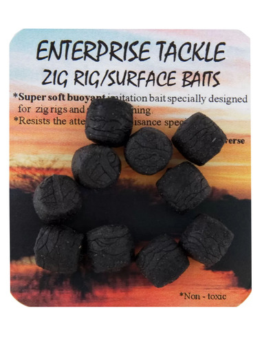 Enterprise Tackle Zig Rig Surface Baits Black