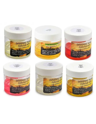 Enterprise Tackle Flavour Pots Sabor Strawberry & Aniseed